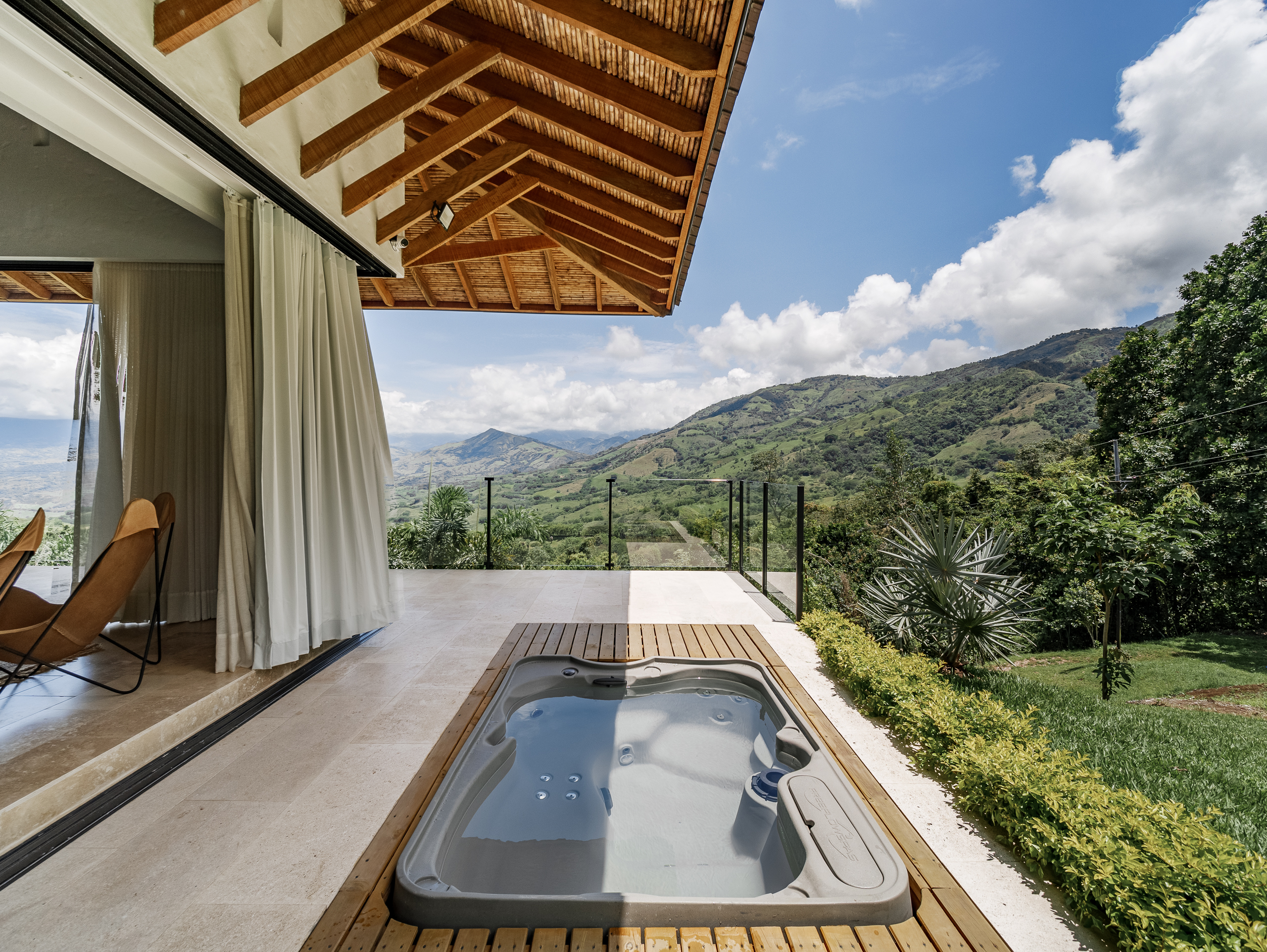 Jacuzzi en Finca